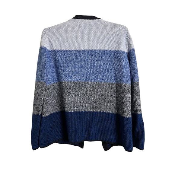 Talbots Factory Knit Cardigan Sweater Open Front M Medium Twee Academia Retro - Picture 6 of 6